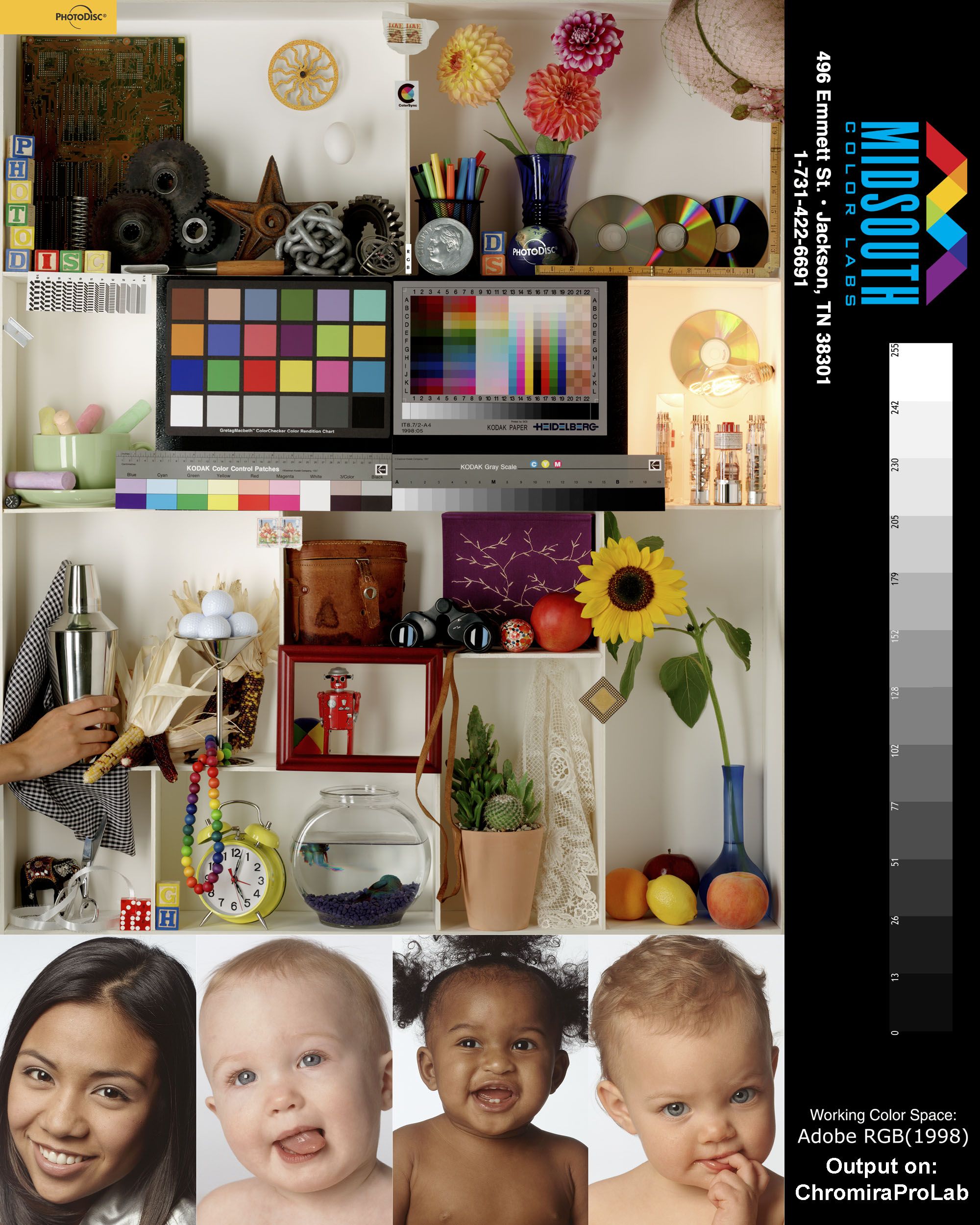 Calibration Image - Mid-South Color Labs